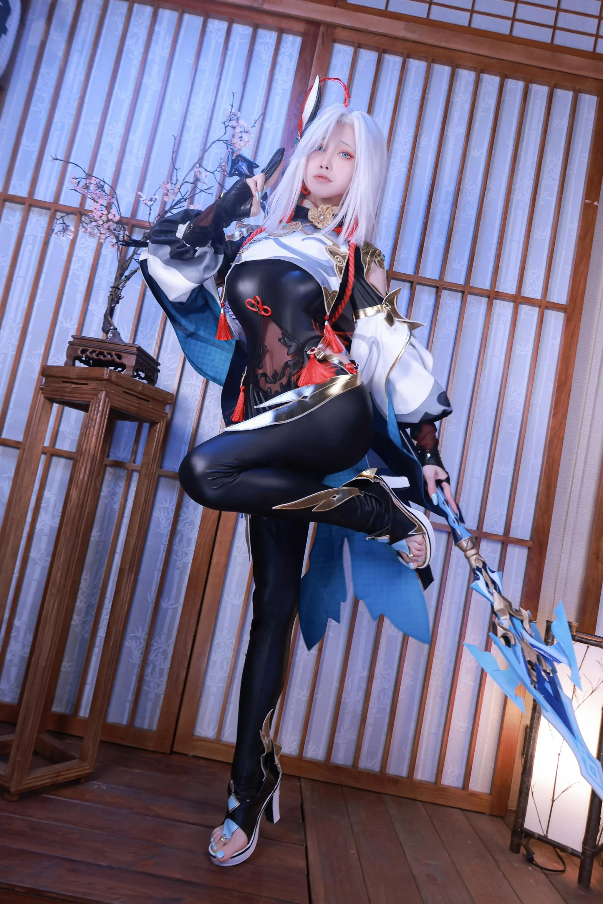 水淼Aqua – NO.110 原神 申鹤 [90P]插图8